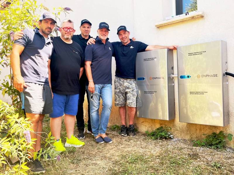 Batteries de stockage Enphase pour autoconsommation à Aix-en-Provence